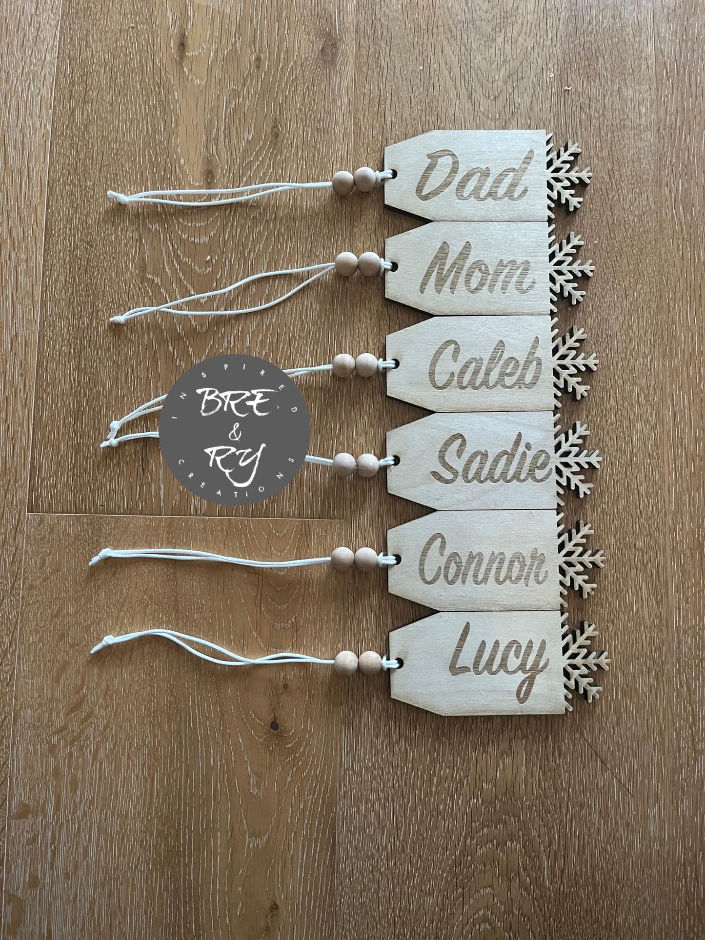 Stocking tags