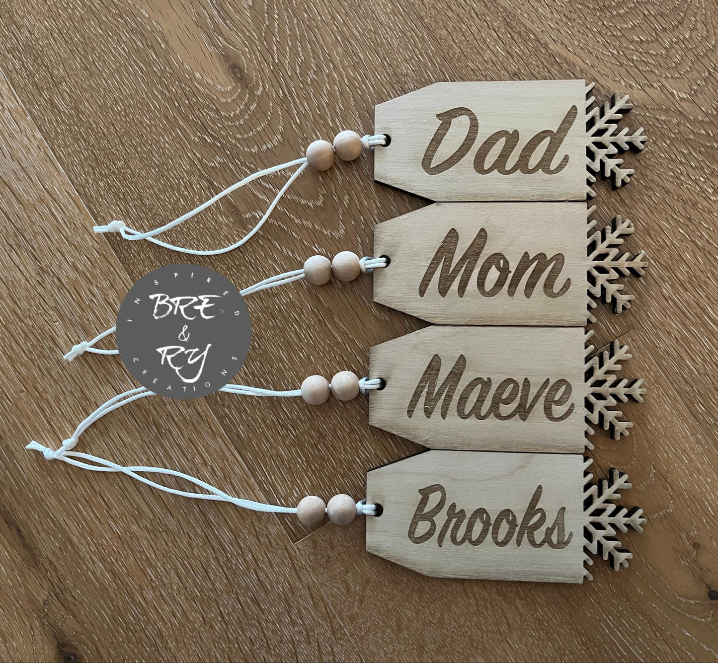 Stocking tags