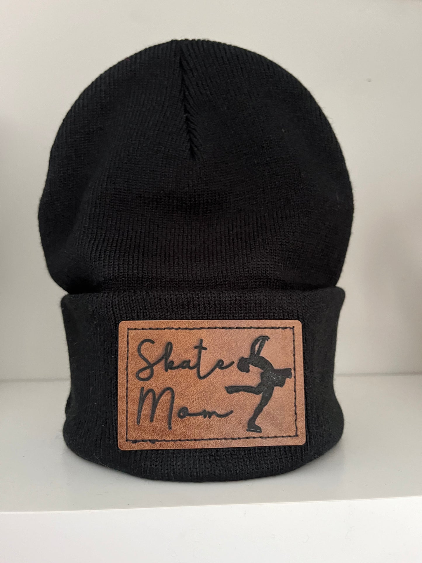 Skate Leather patch toque - Mom, Dad, Sister, Brother, Coach