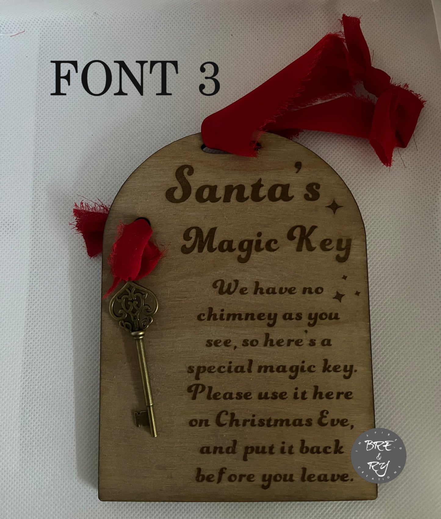 Santa’s Magic Key Ornaments