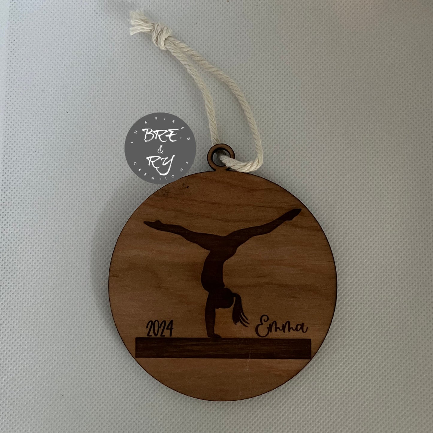 Gymnastics Ornament
