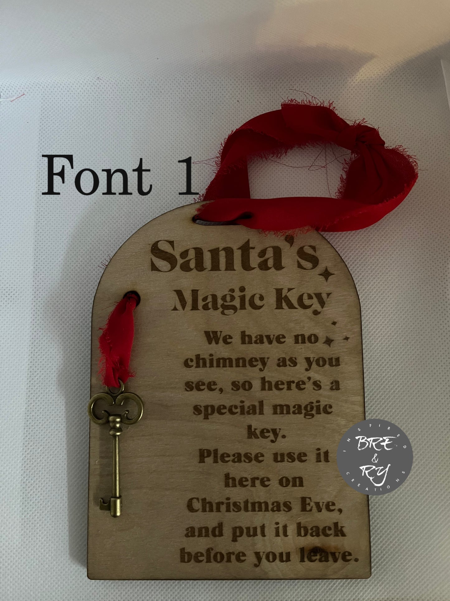 Santa’s Magic Key Ornaments