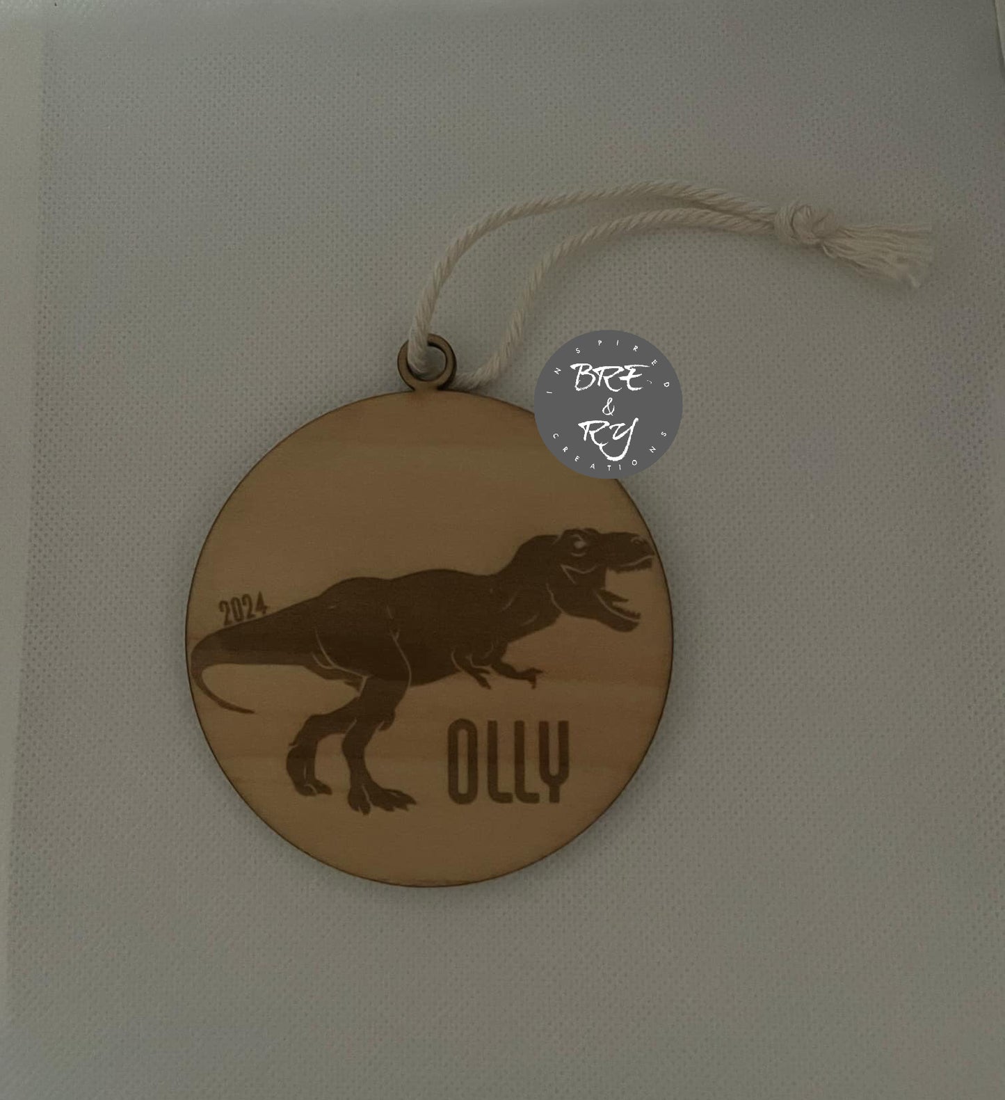 Dinosaur ornament