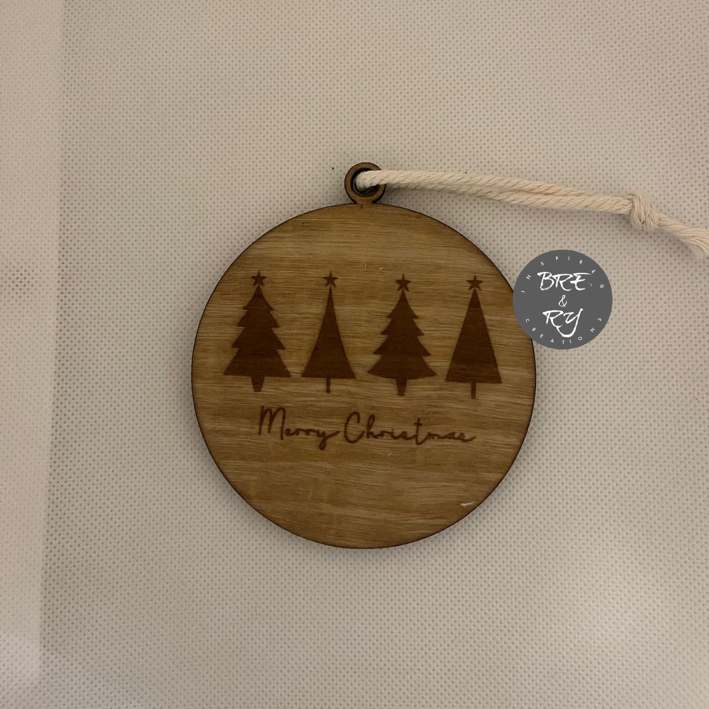 Four Christmas trees