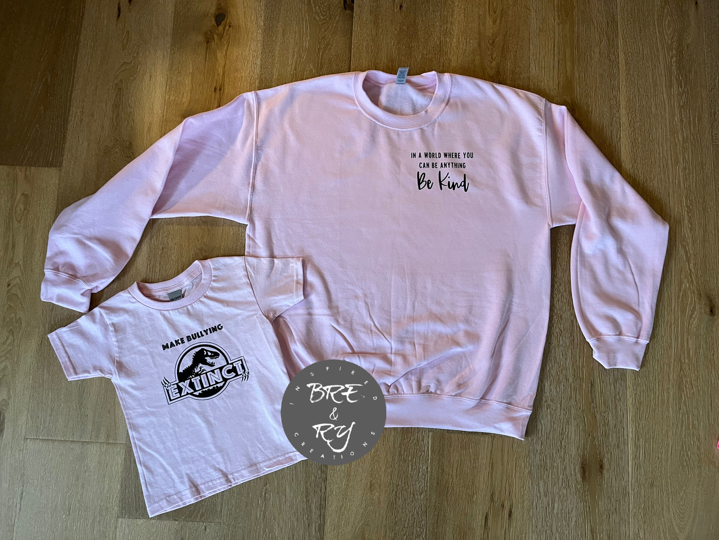Pink Kindness Crewneck - Adult