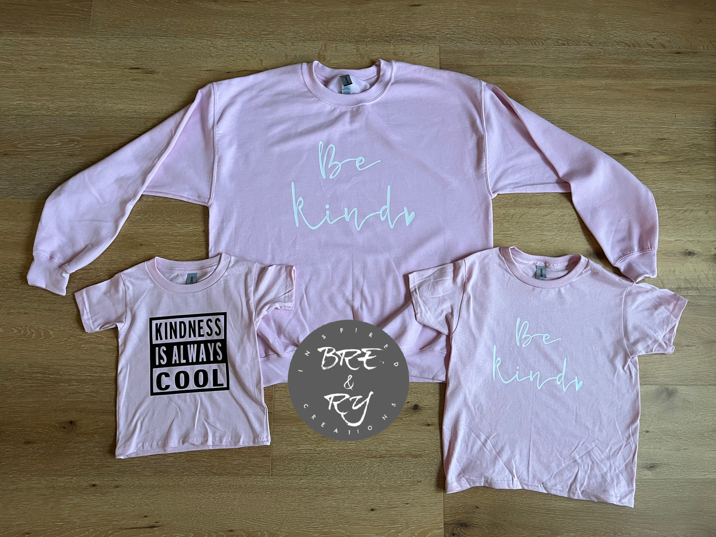 Pink Kindness Crewneck - Adult