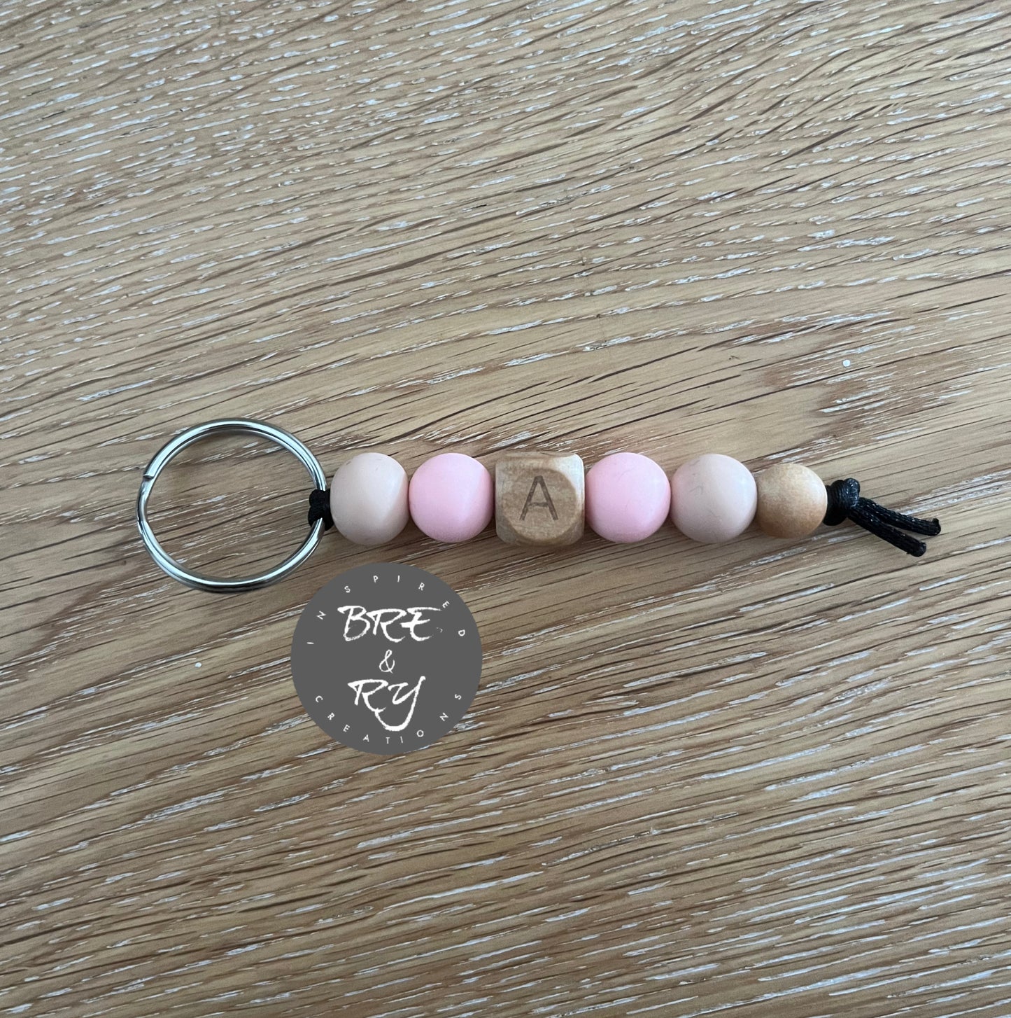 Letter keychain