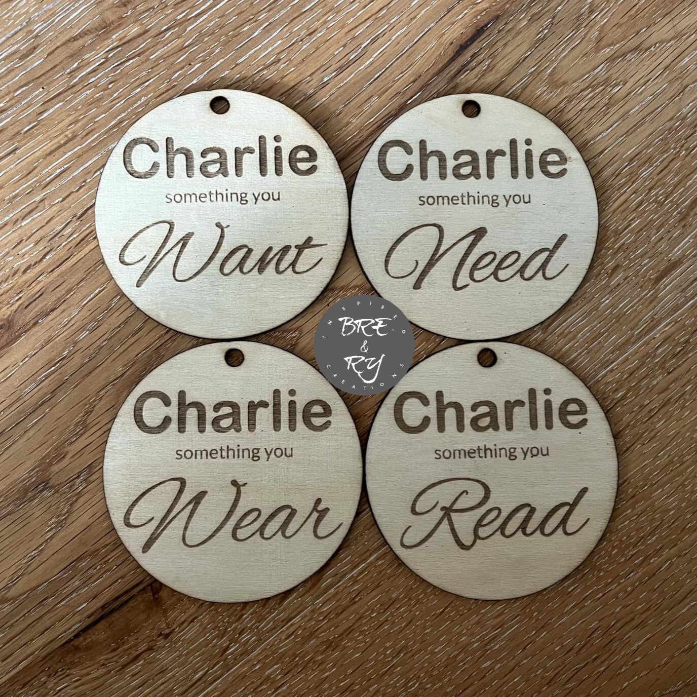 Gift Tags - 4 pack