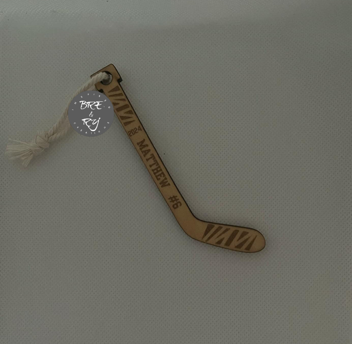 Hockey Stick ornament