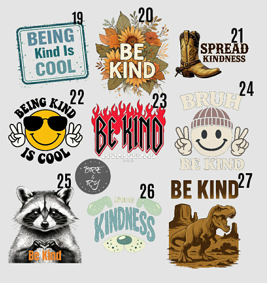 Kindness stickers