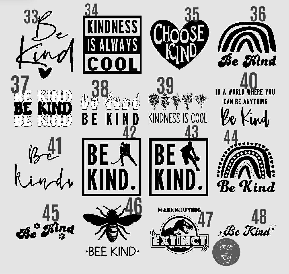 Kindness stickers