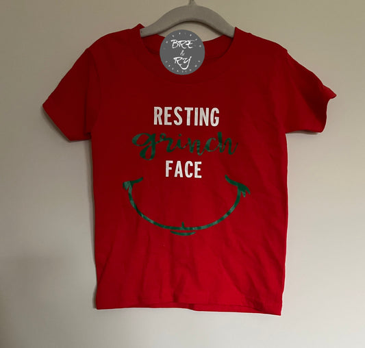 Resting Grinch Face shirt